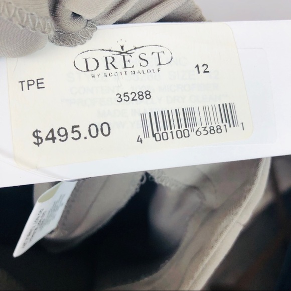 Yeohlee New York Taupe Trouser Size 12 - Picture 6 of 13